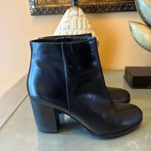 Via Spiga Leather Booties Sz 11